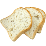 3 fatias de pão de forma sementes EYRA